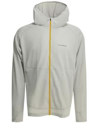 Montbell - Logo-Print Zip-Up Hoodie - Lyst