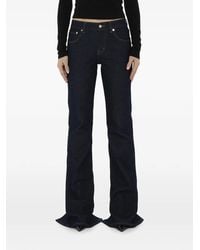 Haikure - Back-Slit Five-Pocket Jeans - Lyst