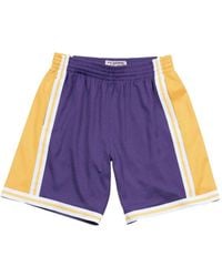 Mitchell & Ness - X Nba La Lakers 84-85 スウィングマン ロード ショーツ - Lyst
