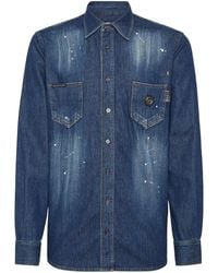 Philipp Plein - Denim Overhemd - Lyst