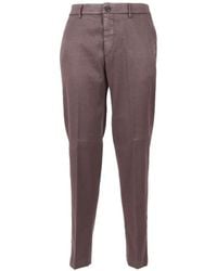 Peserico - Button Trousers - Lyst