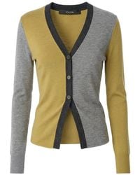 Toccin - Cardigan Colour Block Ottilie À Col V - Lyst