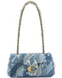 COACH - 26 Tabby Patchwork-Design Chain-Strap Shoulder Bag - Lyst