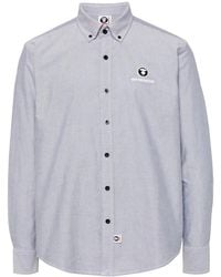 Aape By A Bathing Ape - Camisa Con Parche Del Logo - Lyst