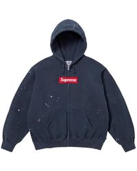Supreme - X Mm& Box Logo Paint-Splatter Hoodie - Lyst