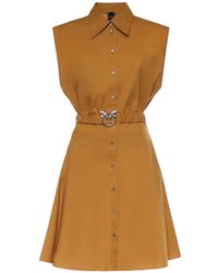 Pinko - Sleeveless Mini Dress - Lyst