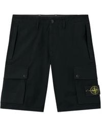 Stone Island - Compass-Badge Cargo Shorts - Lyst