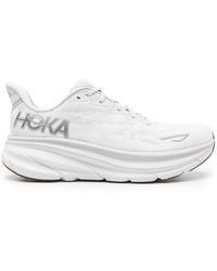 Hoka One One - Clifton 9 Lace-up Sneakers - Lyst