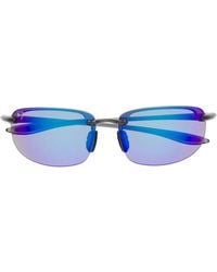 Maui Jim - Oval Frame Sunglasses - Lyst