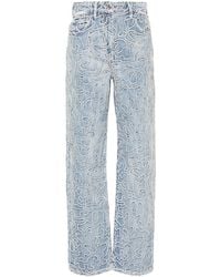 IRO - Lambert Embroidered-pattern Jeans - Lyst