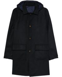 KIRED - Hooded Flap-Pocket Coat - Lyst