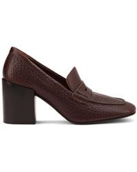 Dries Van Noten - Heeled Leather Loafers - Lyst