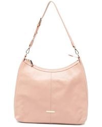 Cromia - Serena Grained Leather Shoulder Bag - Lyst