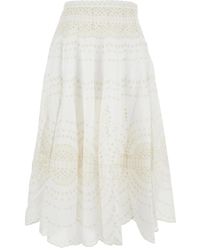 Charo Ruiz - Livvy Midi Skirt - Lyst