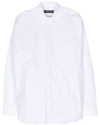 Y. Project - Scrunched Cotton Shirt - Lyst
