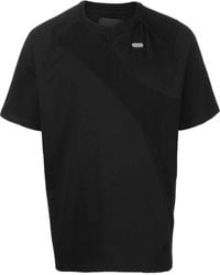 HELIOT EMIL - Panelled Short-Sleeved T-Shirt - Lyst
