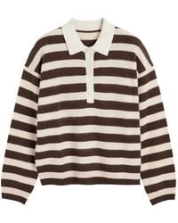 Chinti & Parker - Striped Merino-Wool Sweater - Lyst