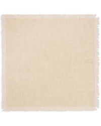 Bompard - Fringe Twill Square Scarf - Lyst