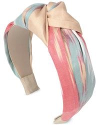 Jennifer Behr - Ikat Samaya Knotted Headband - Lyst
