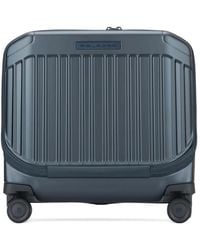 Piquadro - Combination Lock Ribbed Trolley - Lyst