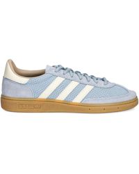 adidas - Handball Spezial Three-Stripe Mesh Sneakers - Lyst