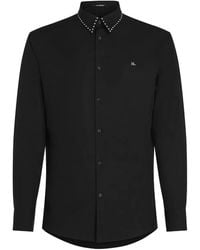 KARL LAGERFELD - Camisa Karl Dna Con Apliques - Lyst