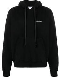 Off-White c/o Virgil Abloh - Off White Hoodie Mit Rückenpfeildruck - Lyst