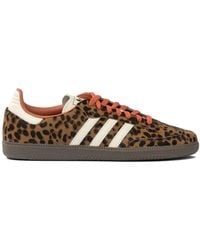 adidas - Samba Og Animal-Print Sneakers - Lyst