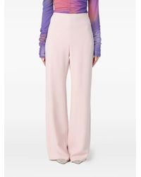 Emporio Armani - Flat-Front Trousers - Lyst