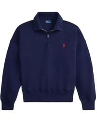 Polo Ralph Lauren - Sweatshirt Mit Polo Pony-Stickerei - Lyst