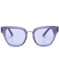 Dolce & Gabbana - Cat-Eye-Sonnenbrille mit DG - Lyst