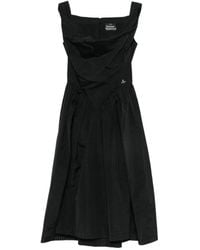 Vivienne Westwood - Check-Pattern Corset-Style Dress - Lyst