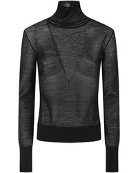 Ermanno Scervino - Haut En Laine À Col Roulé - Lyst