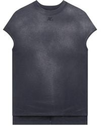 Courreges - Courregès Logo-Detail T-Shirt - Lyst