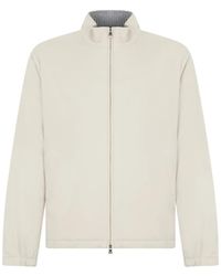 Fedeli - Zip-Up High-Neck Jacket - Lyst