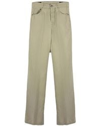 Dondup - Wide-Leg Five-Pocket Trousers - Lyst