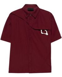 HELIOT EMIL - Carabiner-detail Short-sleeve Shirt - Lyst