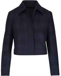 Akris - Lewitt Checked Jacket - Lyst