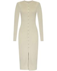 MM6 by Maison Margiela - Knitted Midi Dress - Lyst