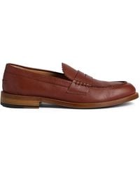 DSquared² - Penny-Loafer Aus Strukturiertem Leder - Lyst