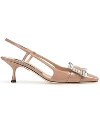 Sergio Rossi - 60Mm Sr Twenty Crystal-Embellished Pumps - Lyst