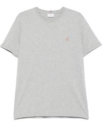 Les Deux - T-Shirt À Logo Brodé - Lyst