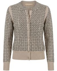 Ermanno Scervino - Sequin-Embellished Long-Sleeve Cardigan - Lyst