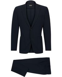 BOSS - Costume à simple boutonnage - Lyst