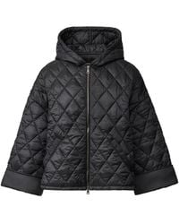 Fabiana Filippi - Quilted Hooded Jacket - Lyst