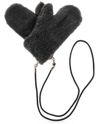 Max Mara - Ombrato3 Wool-Blend Mittens - Lyst