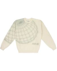 Aimé Leon Dore - Geo-Print Crewneck Sweater - Lyst