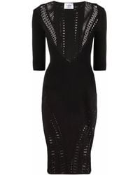 Wolford - X Alberta Ferretti Ajouré Net Dress - Lyst