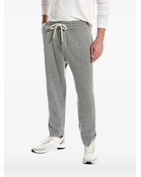 Brunello Cucinelli - Ribbed Drawstring Track Pants - Lyst