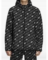 adidas - Monogram Windbreaker Jacket - Lyst